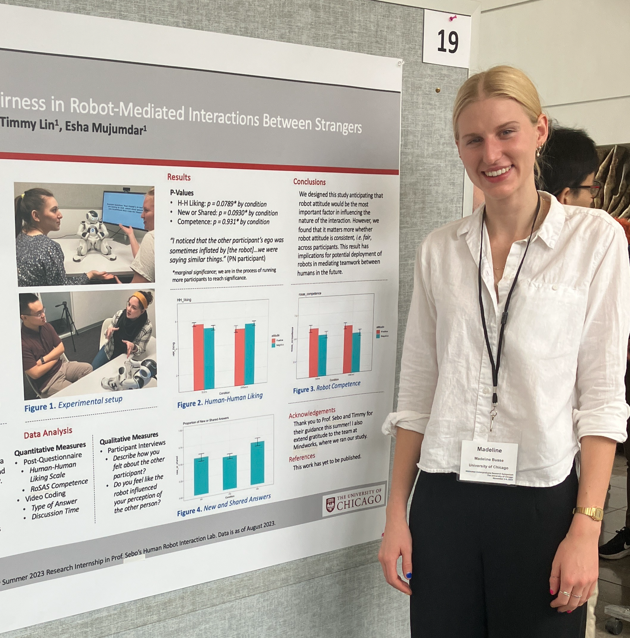 Presenting research