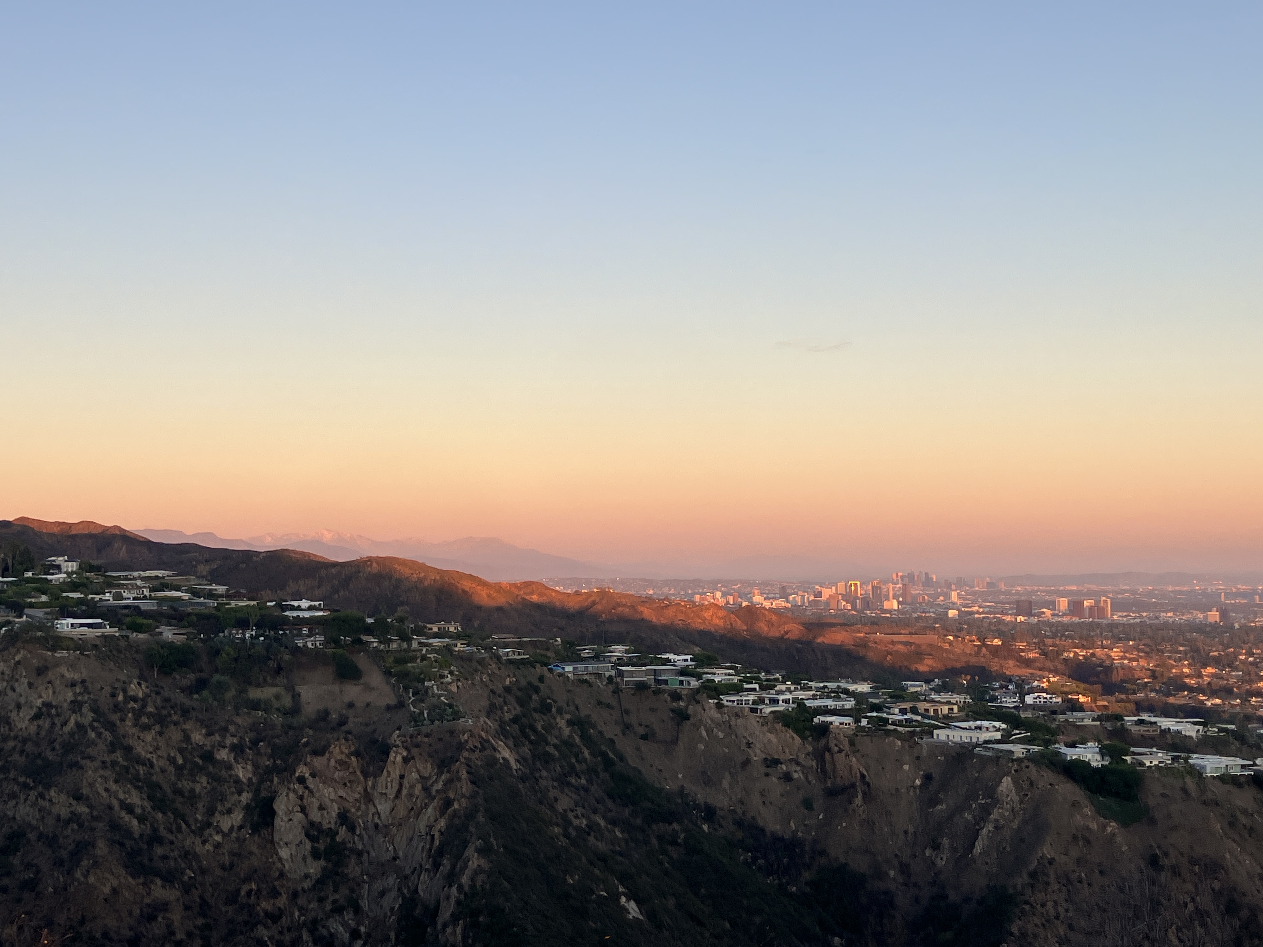 Sunset from the Palisades